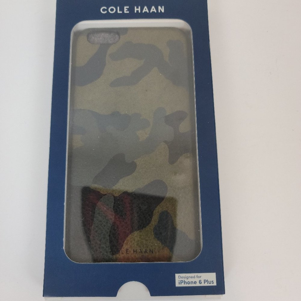 Cole Haan Camo iPhone 6 Plus Phone Case in Box